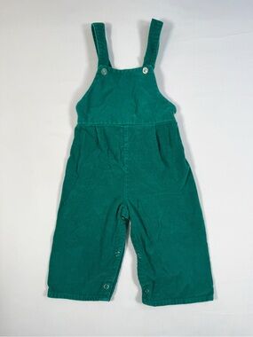 TODDLETIME BY JCPENNEY VINTAGE Baby 80s Corduroy Overalls Jewel Tone Size 1